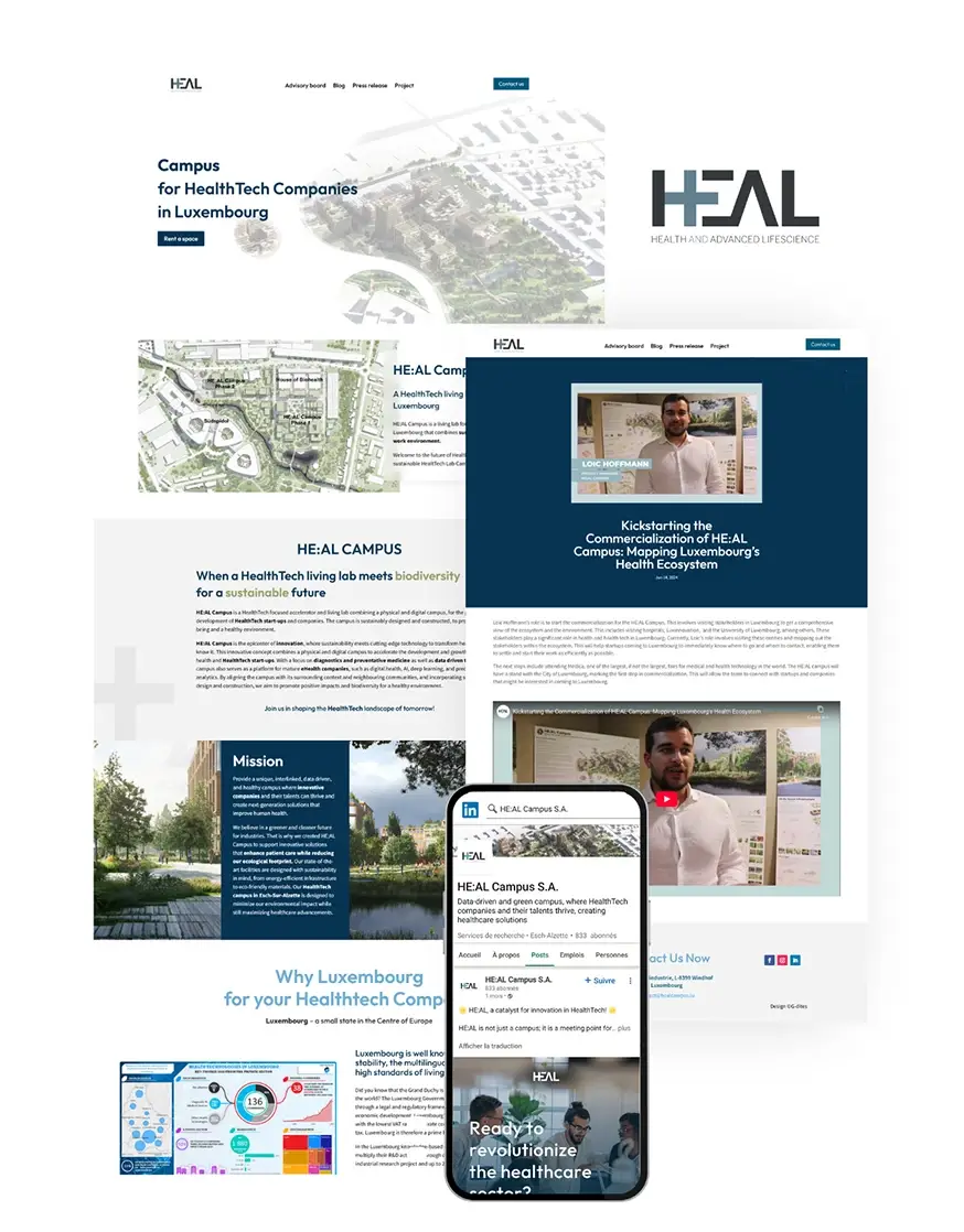 Réalisations HEAL Campus