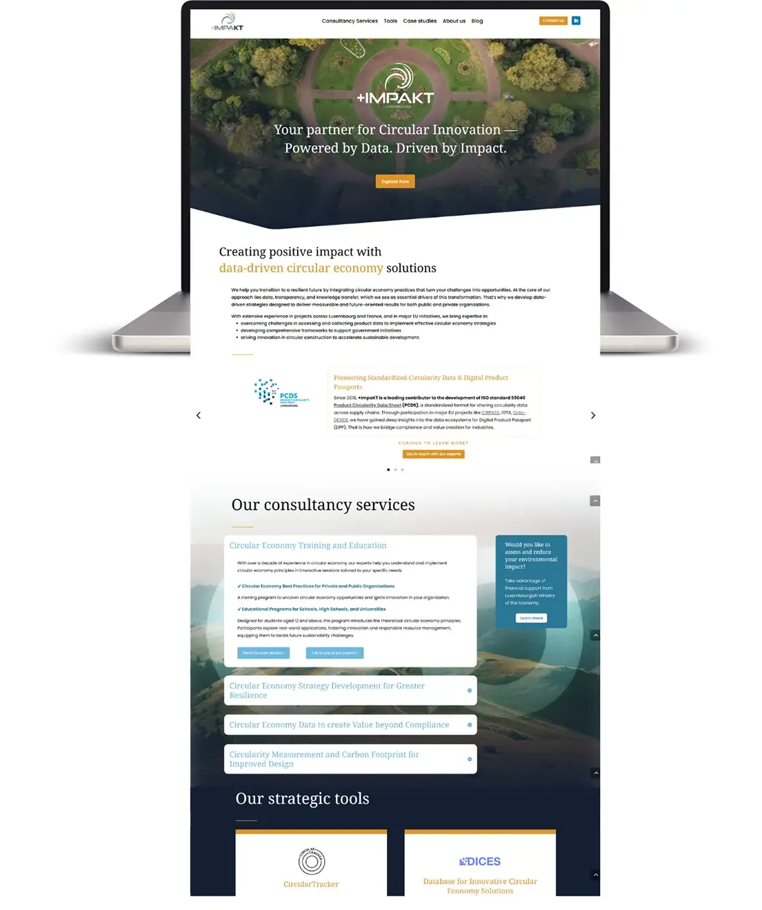 Site Internet Positive Impakt