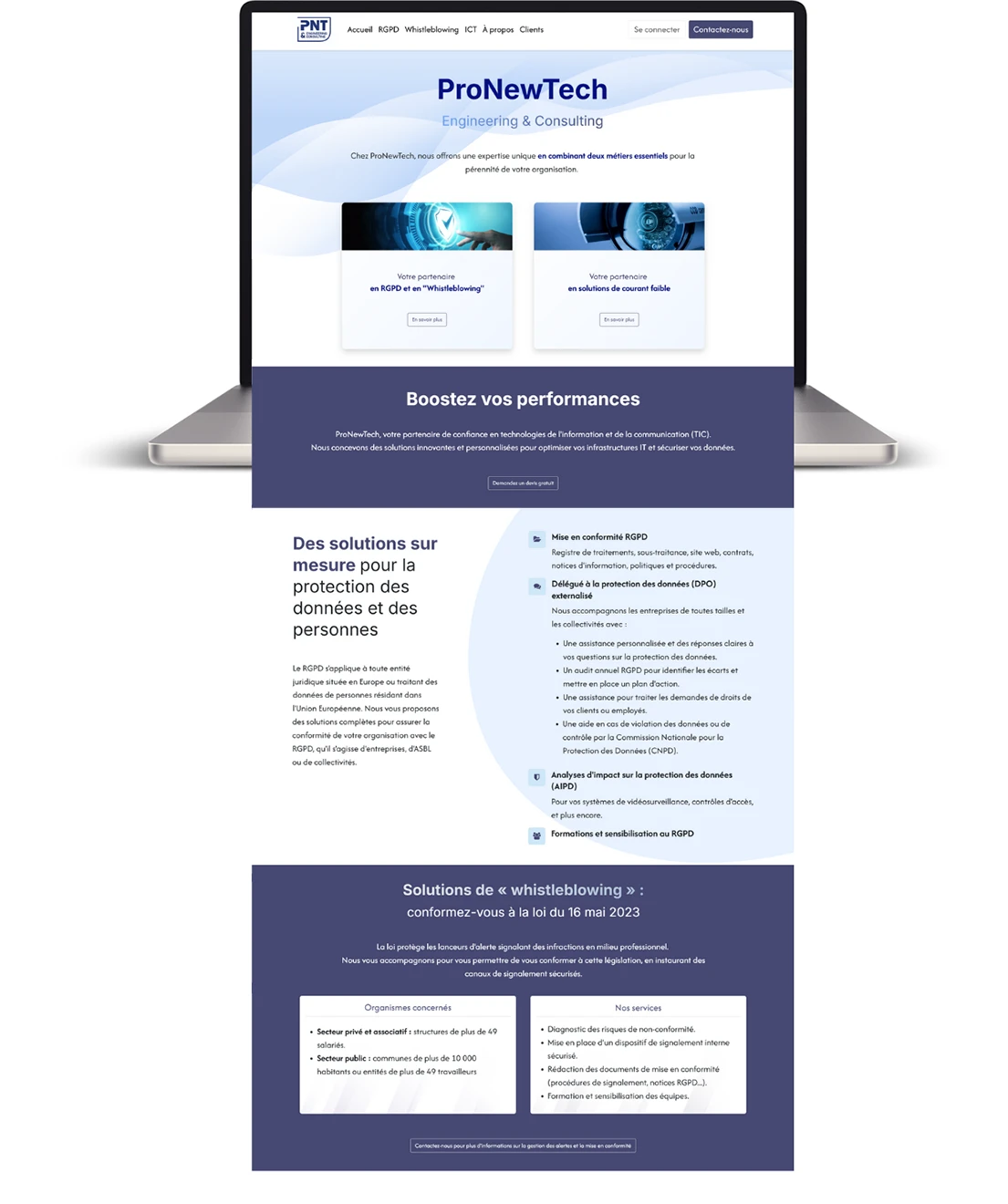 Site Internet ProNewTech